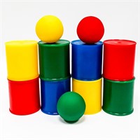 Игра "Мягкие городки" (8шт в упаковке)