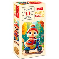 Пазл 20 эл. MAXI Утенок на скутере 20ПЗ5_34719