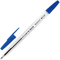 Ручка шариковая синяя STAFF C-51 142812