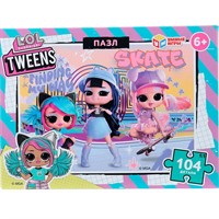Пазл 104 LOL Tweens. ЛОЛ 4630395025584