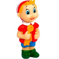 Резиновая игрушка Буратино YF-38R-LK в сетке