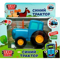 Модель BLUTRA-11-BU СИНИЙ ТРАКТОР длина 11 см, инерц, синий Технопарк  в коробке /48/