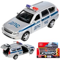 Модель LADANIVA-12POL-SR LADA NIVA ПОЛИЦИЯ 12 см серебрист Технопарк в коробке /72/