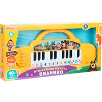 Пианино Маша и Медведь 40 песен, стихов и звуков Умка HT456-R5