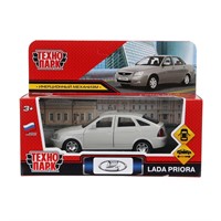 Модель PRIORA-12-SR LADA PRIORA 12 см,двери,инерц,серебристый перламутр Технопарк в кор.