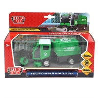 Модель VACCAR-12-GN-WOD уборочная машина 15,5 см, двери, багаж, зелен Технопарк в кор.