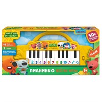 Пианино Ми-ми-мишки 50 песен, фраз и звуков, стихи, свет HT1050-R4