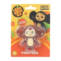 Игрушка-Тянучка антистресс Чебурашка наполнение шарики, STR-CHEB-BB-RU-25