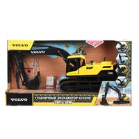 Модель EXCAVEC220D-25PL-YE свет-звук VOLVO гусеничный экскаватор 15 см, двер, инер Технопарк в кор.
