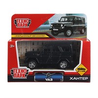 Модель HUNTER-11-DGR UAZ хантер длина 10,5 см, инерция, темно-серый Технопарк в кор.