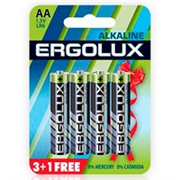 Элемент питания 12866 Ergolux (4шт) 3+1xBL LR 6  /цена за упак/