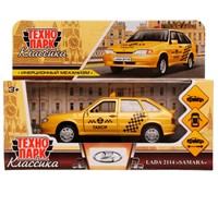 Модель 2114-12TAX-YE LADA -2114 "SAMARA" ТАКСИ Технопарк  в коробке