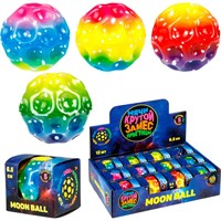 Игрушка Крутой замес Moon Ball галактика, 6,5 см, в ассорт. 4 цвета, д/б 12 шт. Т26278 1Toy