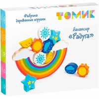 Деревянный Балансир Радуга 11дет. 1-09