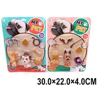 Игровой набор 933A-5 питомцы с аксесс на блист.