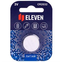 Батарейка Eleven CR2032 литиевая, BC1/ цена за 1 шт / 301760