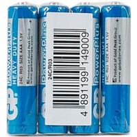 Батарейка GP PowerPlus AAA (R03) 24G солевая, OS4 232914