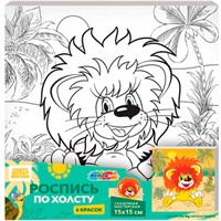 Набор для творчества Холст для росписи 15*15 см Союзмультфильм МУЛЬТИ АРТ CANV15X15-128058