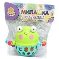 Игрушка развив. Levatoys MKJH103 Лягушка на бат в пак.
