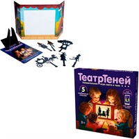 Настольная игра "ТеатрТеней" Театр на столе (5 сказок) 05402