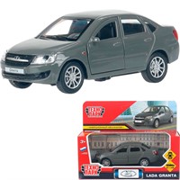 Модель GRANTA-12-GR LADA granta 11,5 см, двери, инерц, серый Технопарк в кор.