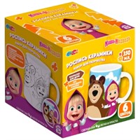 Набор для творчества Кружка для росписи Маша и Медведь МУЛЬТИ АРТ MUG-129503