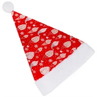 Колпак Новогодний красный с гномиком FG250327319C
