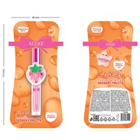 Глянец для губ клубничный 3 мл колечко Т27248 Lukky