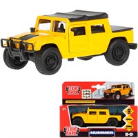 Модель SB-18-09-H1-N(Y)-WB Hummer H1 пикап желтый Технопарк  в коробке