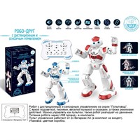 Робот на радиоуправлении M99888-4 Робо-друг, дистанц. и сенсор. упр., русск. озвуч., в кор.