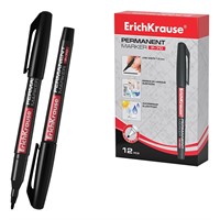 Маркер черный перманентный ErichKrause P-70 37073