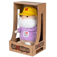 Хомяк в Кепке 22 см DR-250401-22 ДуRашки