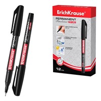 Линер черный перманентный ErichKrause FP-50 37068