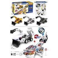 Экскаватор 660-S99 2 в 1 трансфорируется в трассу  в коробке