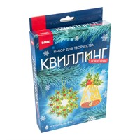 Набор для творчества Квиллинг Новогодний Новогоднее настроение Квл-047 Lori