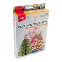 Набор для творчества Роспись по дереву.Ёлочная игрушка Ёлочка Фнн-066 Lori