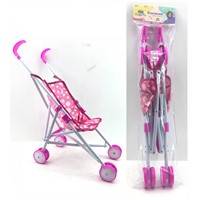 Коляска д/куклы Miss Kapriz MKT817-1B в пак.