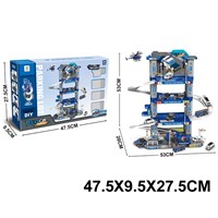 Гараж 8627C Полиция в коробке