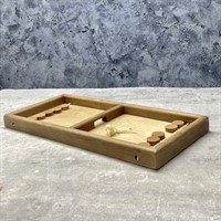 Настольная игра из дерева Вышибалы в пенале M