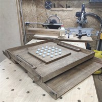 Настольная игра из дерева 21 шарик M фанера