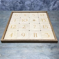 Настольная игра из дерева Пятнашки Лайт