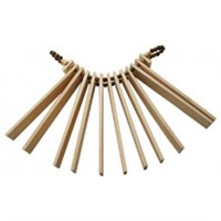 Деревянная трещетка пластинчатая веерная Р-45/909