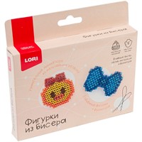 Набор для творчества Фигурки из бисера. Брелоки Уточка, бантик Бис-110 Lori Набор для творчества Фигурки из бисера. Брелоки Уточка, бантик Бис-110 Lori