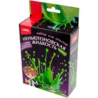 Набор Химические опыты.Неньютоновская жидкость Зелёная Оп-125