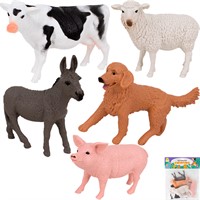 Набор животных Levatoys MK2205-12 Домашние в пак.