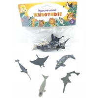 Набор животных Levatoys MK2206-12A Морские в пак.