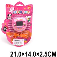 Игра электронная HC-10183 розовая на блист.