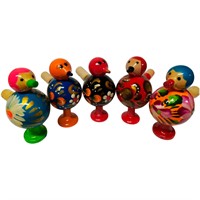 Деревянный Свисток-птичка 8*4*8,5 см ПС001