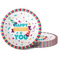 Тарелка Веселая вечеринка 18 см (6шт) L0275