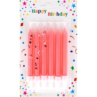 Свеча для торта 6 шт. 8 см FG240525060L